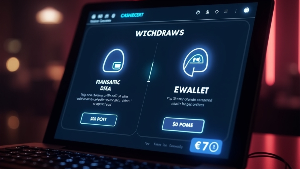 Bankkarte und E-Wallet als Auszahlungsoptionen im Casino-Cashier